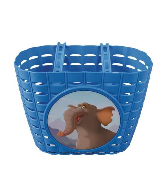 Children's bike basket WIDEK handlebar basket blue