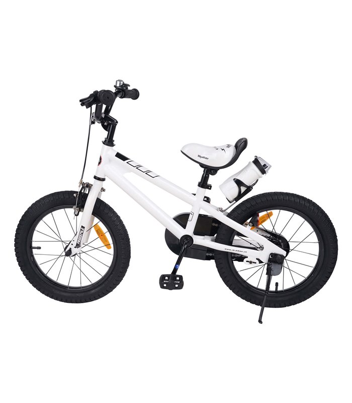 Bicicletta per Bambini 16 pollici Royal Baby Freestyle con porta borraccia bianco