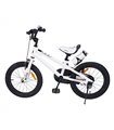 Bicicletta per Bambini 16 pollici Royal Baby Freestyle con porta borraccia bianco