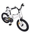 Bicicletta per Bambini 16 pollici Royal Baby Freestyle con porta borraccia bianco