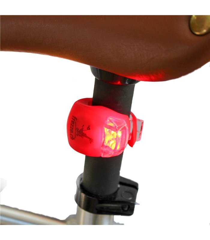 Velolicht Scooterlicht frezzo flexibles Silikon Licht-Set grün rot