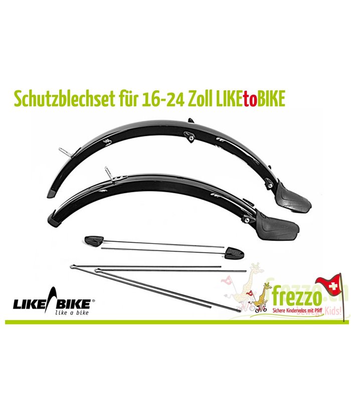 Schutzblechset inkl. Montagematerial für LIKEtoBIKE 