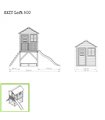EXIT Loft 500 Holzspielhaus - naturel