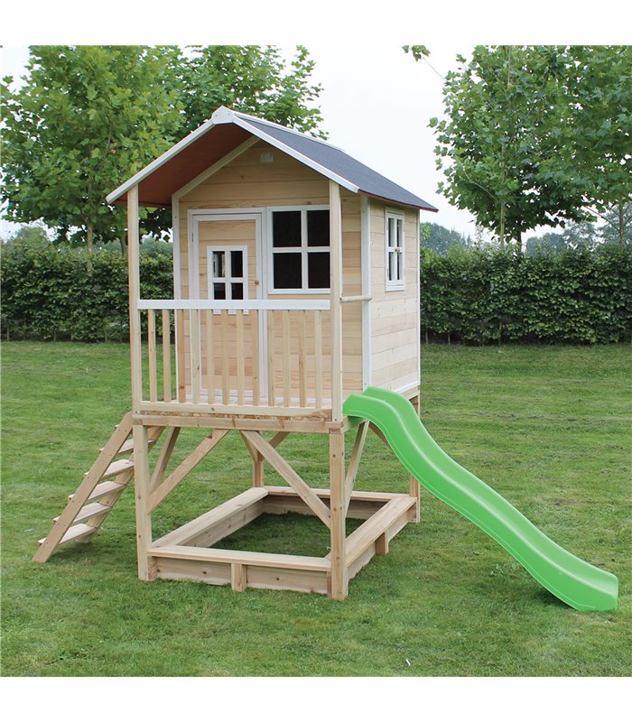 EXIT Loft 500 Holzspielhaus - naturel
