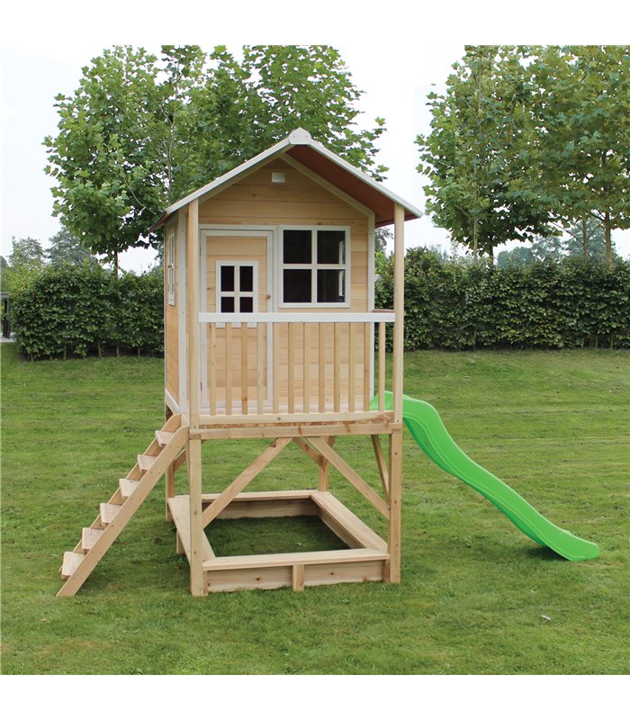 EXIT Loft 500 Holzspielhaus - naturel