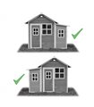 EXIT Loft 150 wooden playhouse - natural