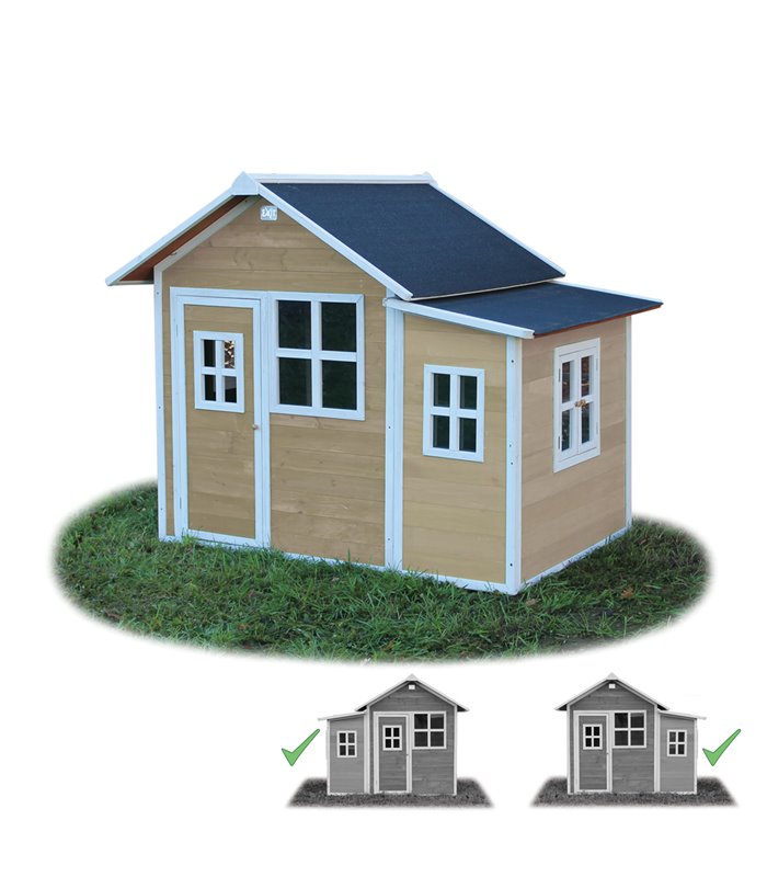 EXIT Loft 150 wooden playhouse - natural