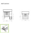 EXIT Loft 350 Holzspielhaus - naturel
