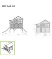 EXIT Loft 350 Holzspielhaus - naturel