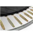 EXIT Elegant Premium Inground-Trampolin 214x366cm mit Deluxe Sicherheitsnetz - grün