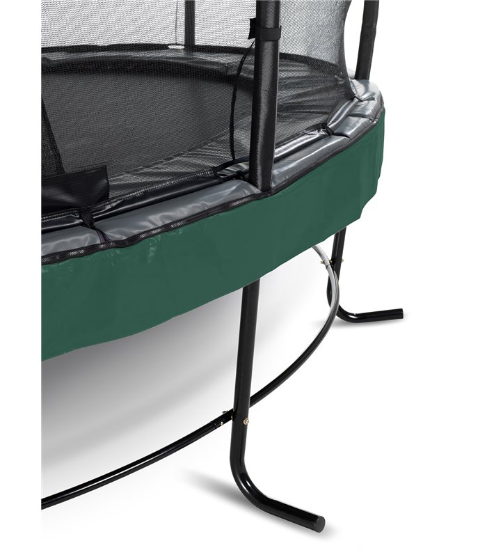 EXIT Elegant Premium trampoline ø305cm with safetynet Deluxe - green