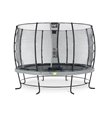 EXIT Elegant trampoline ø427cm with safetynet Economy - grey