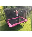 EXIT Silhouette Trampolin 214x305cm - rosa