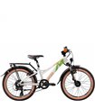 Bicicletta per Bambini 20 pollici Mustang Trailchecker 20 Boy SL bianco/verde
