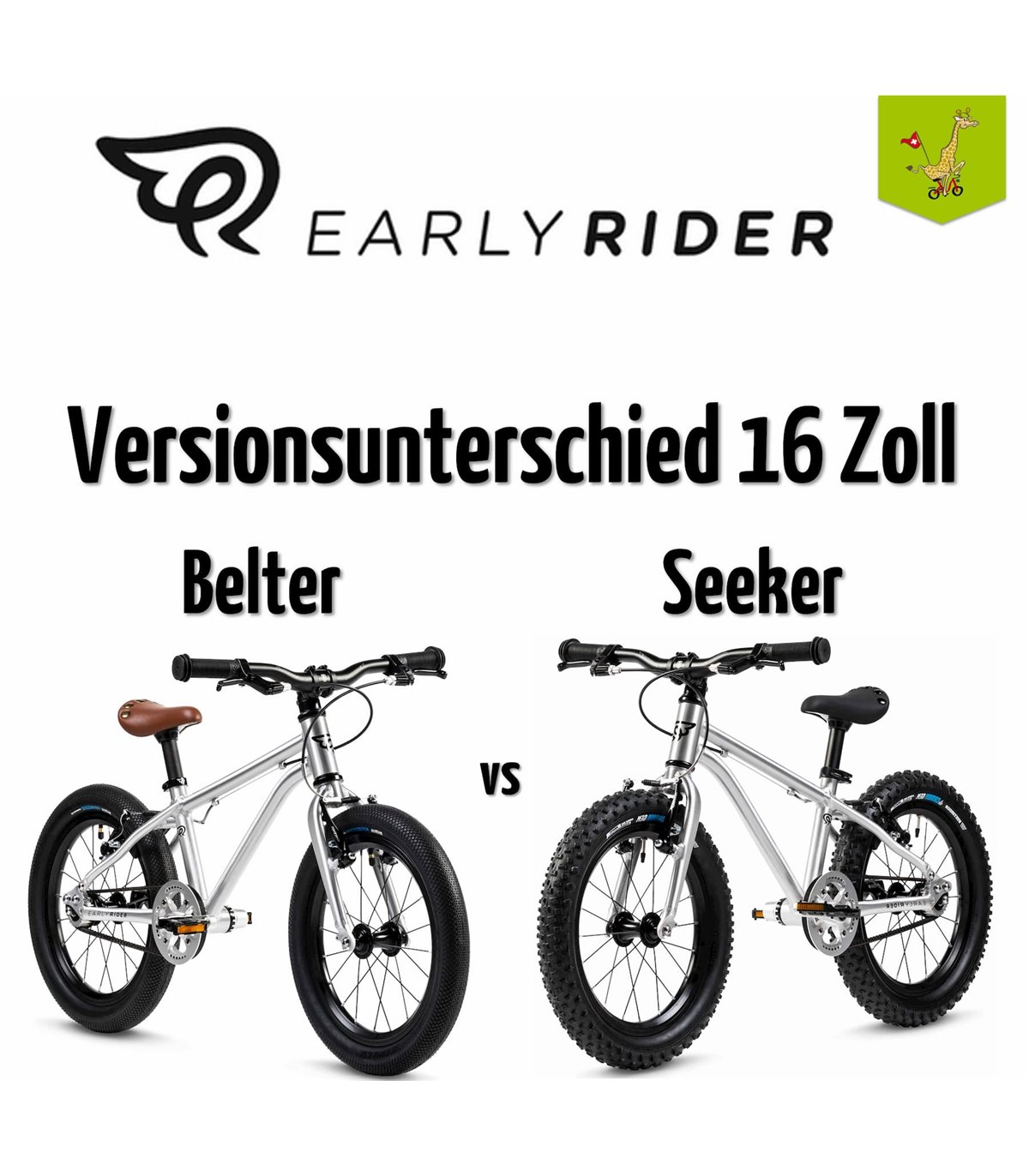 Kindervelo 16 Zoll Early Rider Belter 2021