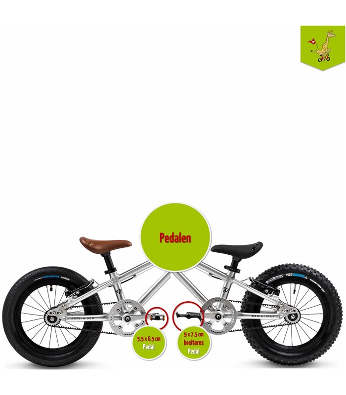 Béquille vélo enfant Humpert Ergotec Lilliput 16 - 20 pouces