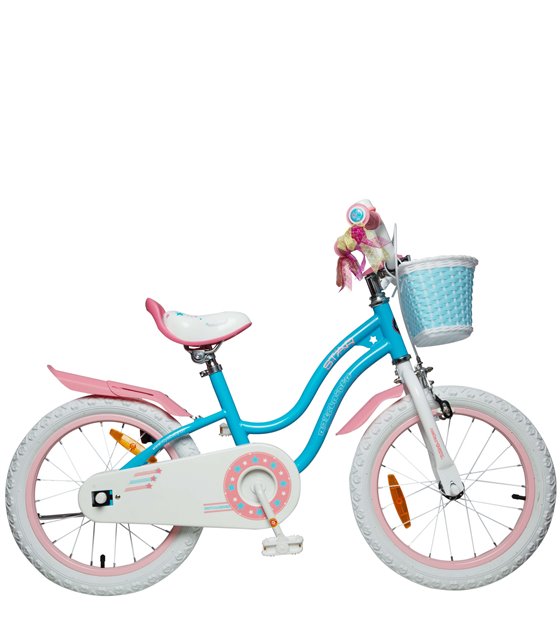 Bicicletta Per Bambini RB Stargirl blu da 16 pollici