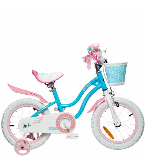 Bicicletta Per Bambini RB Stargirl blu da 14 pollici