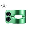 Stunt Scooter Clamp Blunt Twin Slit Green