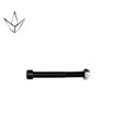 Achse Scooter Blunt 75mm schwarz