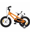 Vélo d'enfant 14 pouces Royal Baby Freestyle avec Porte-bidon orange