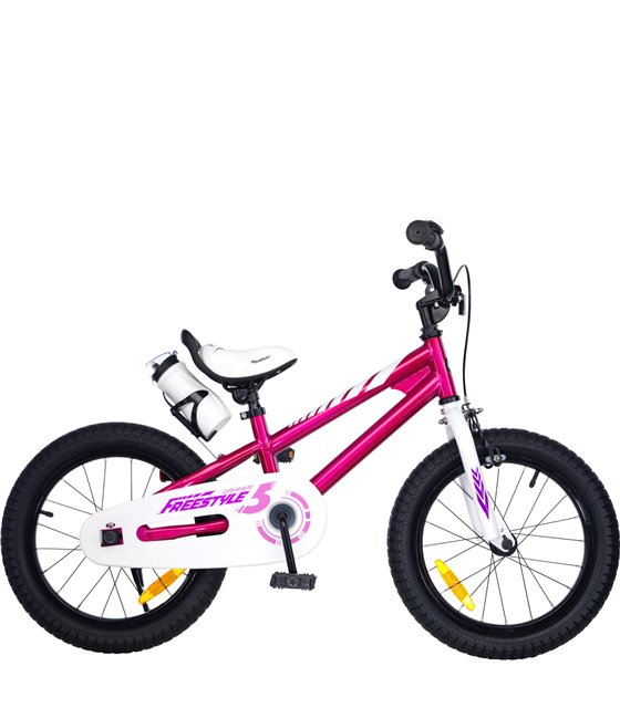 Vélo Pour Enfants 16 pouces royalbaby freestyle avec porte-boissons rose