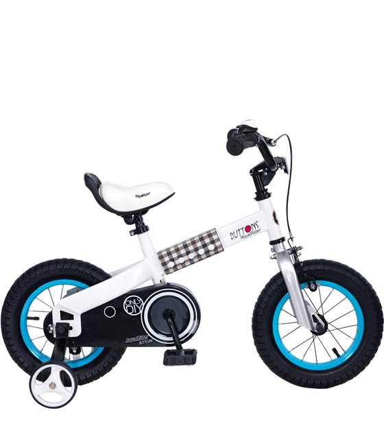 Children Bike 12 inch RB Buttons blue