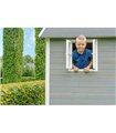 Holzspielhaus Exit Loft 300 grau