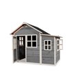 Holzspielhaus Exit Loft 150 grau
