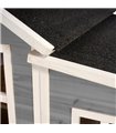 Holzspielhaus Exit Loft 150 grau
