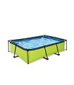 Frame pool Exit 300x200x65cm with filter pump green