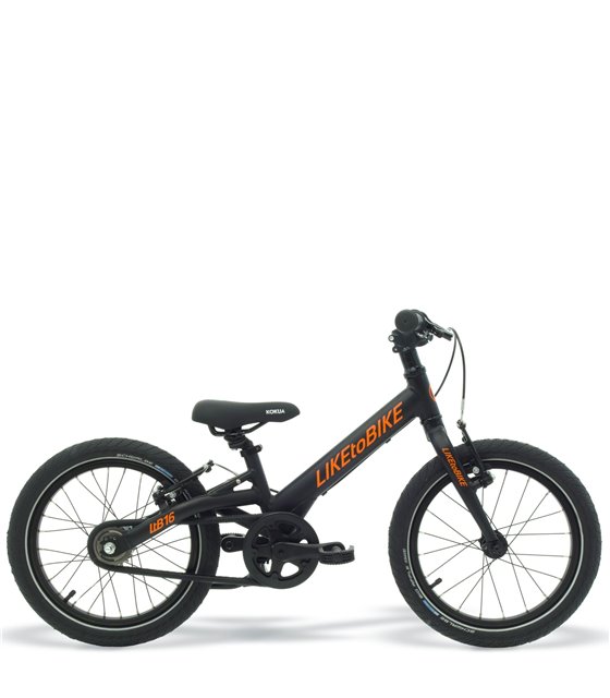 Children's Bike 16 Inch Kokua LikeaBike V-Brake Black