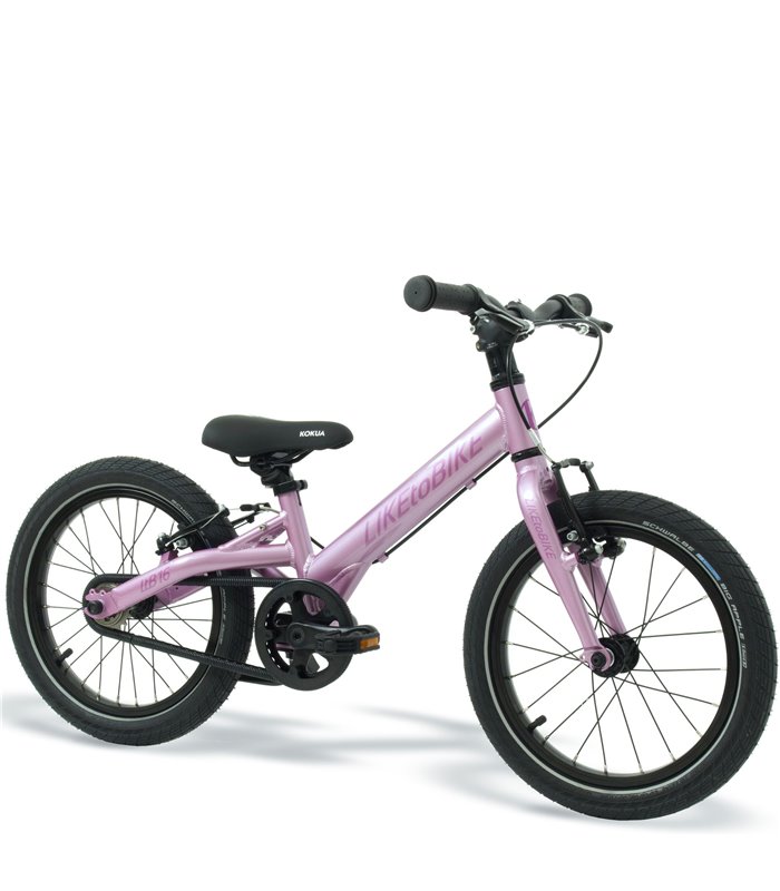 Vélo d'enfant 16 pouces KOKUA Like to Bike V-Brake Rose