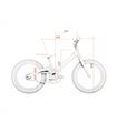 Vélo d'enfant 16 pouces KOKUA Like to Bike V-Brake Rose