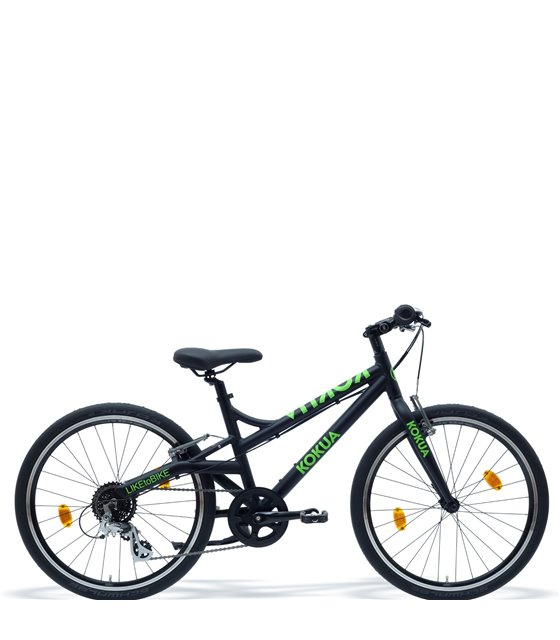 Bicicletta per bambini 24 pollici Kokua LikeaBike Kojak Nero/Verde