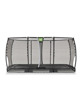 Floor trampoline EXIT Allure Premium floor trampoline 244x427cm - black