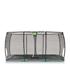 Floor trampoline EXIT Allure Premium floor trampoline 244x427cm - green