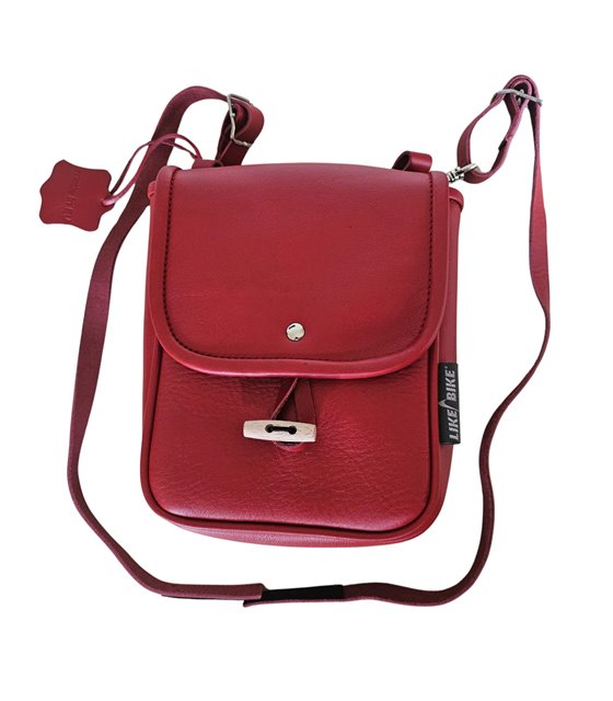 Handlebar Bag Backpack Kokua Leather Red