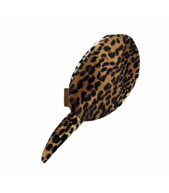 Housse de selle KOKUA LIKEaBIKE pour draisiennes en bois Leopard