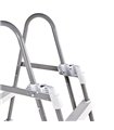 Ladder frame pool Exit 85-105cm grey