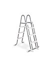 Ladder frame pool Exit 85-105cm grey