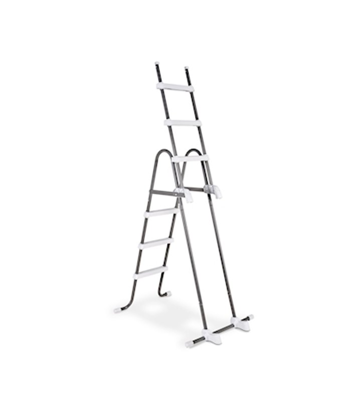 Ladder frame pool Exit 85-105cm grey
