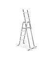 Ladder frame pool Exit 85-105cm grey