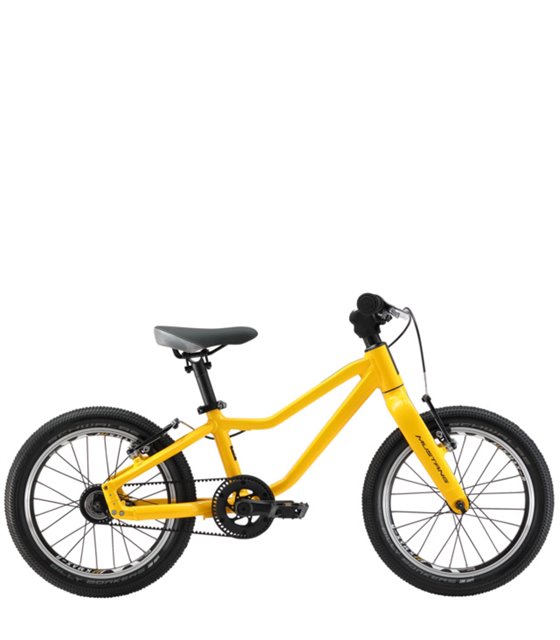 Bicicletta per bambini 16 pollici Mustang Fury 1.0 trasmissione a cinghia giallo