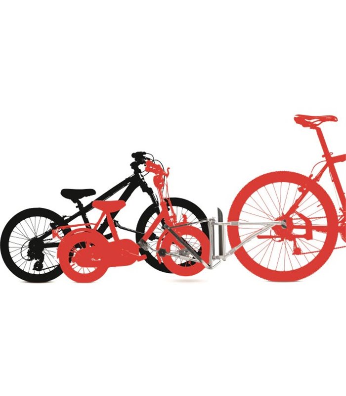 Barra traino tandem per biciclette bambini di followme