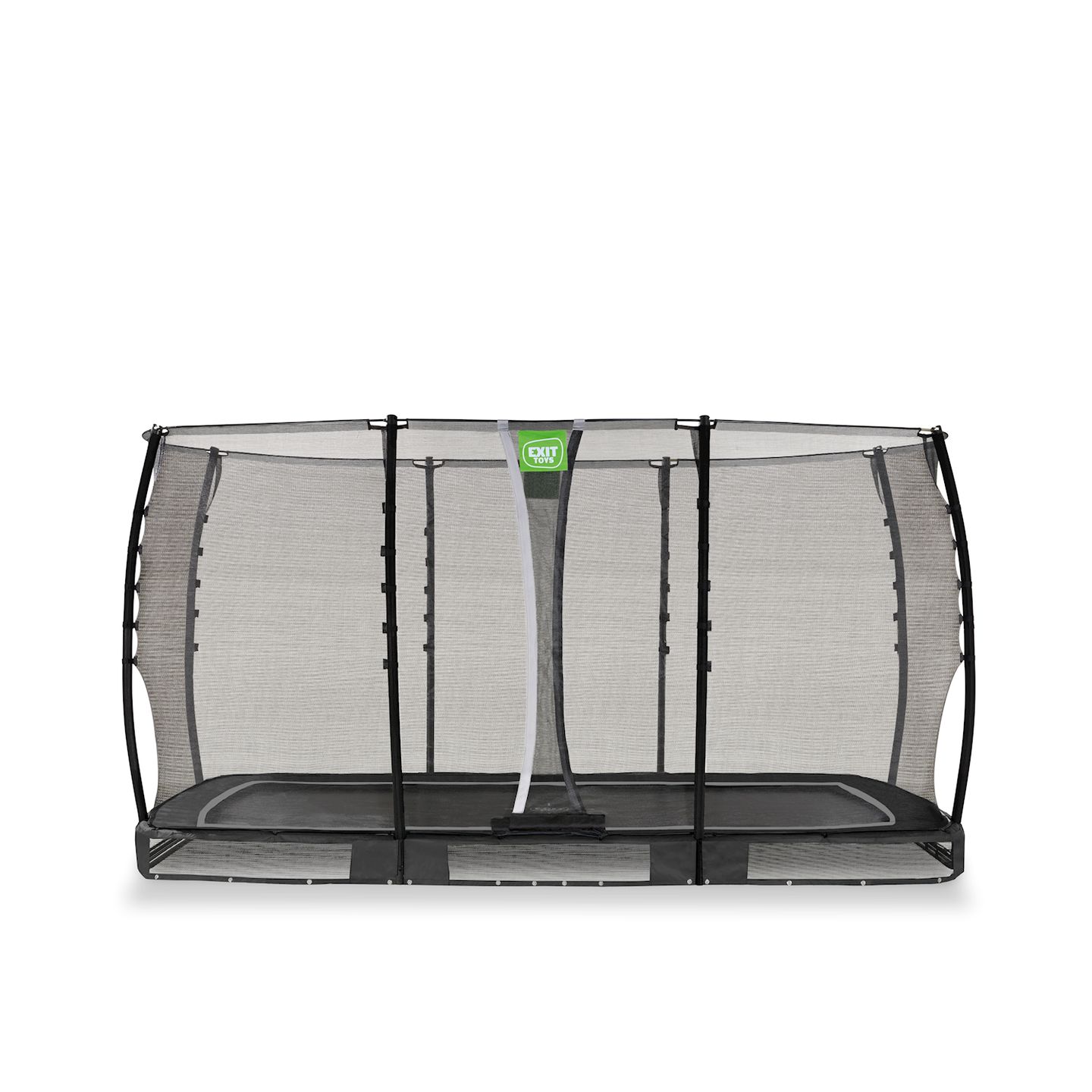 Allure Classic Bodentrampolin 214x366cm - schwarz