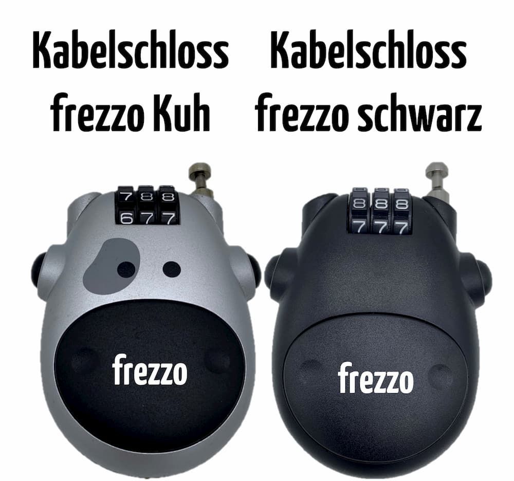 Zahlenkabelschloss frezzo Style schwarz