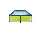 Pool inkl. Kartuschenfilter Pumpe 300x200x65 cm - lime