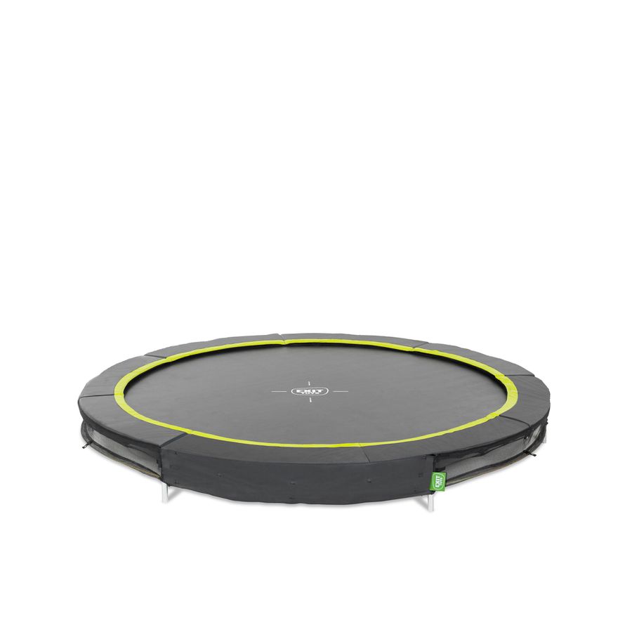 Silhouette sports Bodentrampolin ø305cm - schwarz