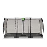 909.6584.10 - Allure Classic Bodentrampolin 244x427cm - schwarz